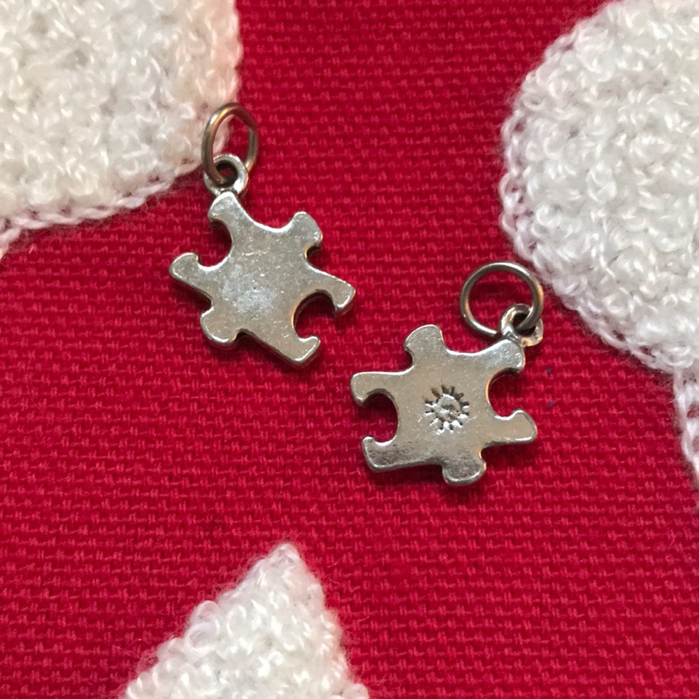 STERLING SILVER AUTISM PIECE